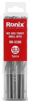 купить Сверло Ronix RH-5396 Set burghiu 12.5mm-M2 (5buc) в Кишинёве 