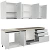 купить Мебель для кухни ArtFlame GOLA White (2.6 m.l.) в Кишинёве 