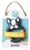купить Игрушка-прорезыватель Bibipals Teething Ring Koala, Black and White в Кишинёве 