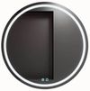 купить Зеркало для ванной Bayro Elipso круглое 900x900 LED touch c подогревом в Кишинёве 