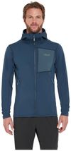 купить Одежда для спорта Rab Jacheta barbati Superflux Hoody Tempest Blue L (QFG-13-TMB-LRG) в Кишинёве 