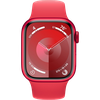 Apple Watch Series 9 GPS, 41mm (Product)Red Aluminium Case with (Product)Red Sport Band - M\L, MRXH3 