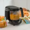 купить Пароварка-блендер BabyBrezza BRZ0258 Food Maker Deluxe Black в Кишинёве 