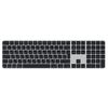 купить Клавиатура Apple Magic Keyboard with Touch ID and Numeric Keypad for Mac Silicon - Ru Black MXK83 в Кишинёве 