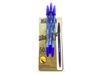 Ручка шариковая PT-1147A soft ink,1mm, синяя