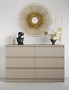 cumpără Comodă MebelStar NEO 6S 120x43x75.5 Cashmere (MBS-1085) în Chișinău 