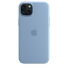 iPhone 15 Plus Silicone Case with MagSafe - Winter Blue 