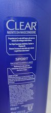 CLEAR Men Sport șampon antimatreață nutrient, 400ml