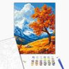 cumpără Tablou pe numere BrushMe BS54396FC 40х50сm (fără cutie) Peisaj de toamnă în Chișinău 