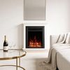 cumpără Șemineu electric ArtFlame Spark & Cris, 715x700x220mm, Alb în Chișinău 