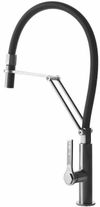 купить Смеситель кухонный Gessi 60055-707 Officine Black Metal Brushed PVD в Кишинёве 