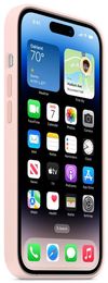 cumpără Husă pentru smartphone Apple iPhone 14 Pro Silicone Case with MagSafe, Chalk Pink MPTH3 în Chișinău 