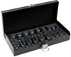 cumpără Set de tubulare, bite, duze Hoegert HT1S804 Набор 1/4" ударных головок и бит, 4мм-13мм, 21шт în Chișinău 