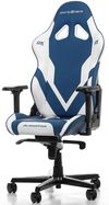 купить Офисное кресло DXRacer Gladiator GC-G001-BW-BX2, Blue/White в Кишинёве 