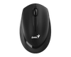 Wireless Mouse Genius NX-7009, 1200 dpi, 3 buttons, Ambidextrous, 65g., 1xAA, Black 