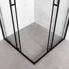 cumpără Cabină de duș Seranit Vision Killa 900x900x1850 6 мм Easy clean черный în Chișinău 