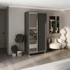 cumpără Dulap my-STYLE C10H0T04BM02-U22, 100x200, антрацит în Chișinău 
