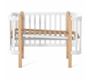 Детская кроватка Veres Монако ЛД5 (графит/белый) 