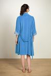 купить Домашний текстиль Pip Studio 51.510.980 Naomi Kimono Velvet Blue L Blue в Кишинёве 