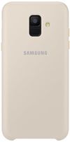 cumpără Husă pentru smartphone Samsung EF-PA600, Galaxy A6, Dual Layer Cover, Gold în Chișinău 
