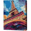 cumpără Tablou pe numere BrushMe MG0001FC 40x50cm (fără cutie) - Turnul Eiffel în Chișinău 