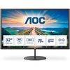 купить Монитор 31.5 AOC Q32V4 IPS LED 2K 75Hz Monitor WIDE 16:9, 4ms, Speakers 2x2W, Adaptive Sync, Dynamic Contrast 20M:1, Static Contrast 1000:1, H:30-85kHz, 2560x1440 QHD, HDMI/Display Port, TCO03 в Кишинёве 