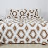 купить Домашний текстиль Relaxe Home 024554 Cuvertura TEP BOHO 220x240cm, Beige в Кишинёве 