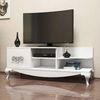 купить Тумба напольная для TV Trendy Sultan, Alb 130x50x45cm в Кишинёве 