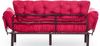 cumpără Canapea Trendy Nitta Triple Maroon, extensibila (3 locuri) în Chișinău 