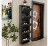 купить Полка для обуви Trendy Locking 5 Piece Metal-Anthracite, 50x169x15cm в Кишинёве 