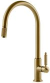 cumpără Bateria bucătărie Gessi 60622-716 Venti20 Gold Brushed PVD în Chișinău 