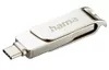 cumpără USB flash memorie Hama 182490 C-Rotate Pro USB Stick, USB-C 3.1/3.0, 64GB, 70MB/s, silver în Chișinău 