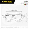 cumpără Accesoriu pentru înot Cressi-Sub Ochelari Inot Cobra Xp Clear/Clear/Pink (De201940) în Chișinău 