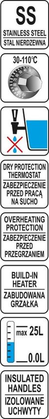 cumpără Termopot Yato YG-04316 12 L în Chișinău 