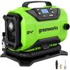 cumpără Compresor auto portabil Greenworks G24IN Tyre Inflator (nu este inclus acumulator) în Chișinău 