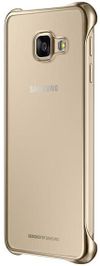 cumpără Husă pentru smartphone Samsung EF-QA310, Galaxy A3 2016, Clear Cover, Gold în Chișinău 