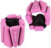 купить Утяжелители для рук и ног HMS SNK01 2x0.5kg, iron+silicone, 28cm (17-47-325) Pink в Кишинёве 