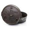 купить Казан Petromax Dutch Oven 6L cu capac si fund plat, fonta в Кишинёве 