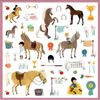 купить Djeco Stickers Horses в Кишинёве 