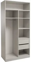cumpără Dulap Mashtab 12249 FLEXO M3 cashmere uși Gri 1000x530x2200 în Chișinău 
