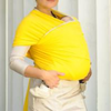 купить Трикотажный слинг-шарф Yellow Cotton WrapBag by Bagy в Кишинёве 