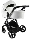 купить Детская коляска ibebe Istop Ecco Crocodyla White/Black в Кишинёве 