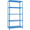 cumpără Raft de depozitare УХЛ-МАШ МС-С 1970х1000х400 Полка модульная (5 полок) Синий în Chișinău 