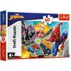 cumpără Puzzle Trefl 17372 Puzzles 60 On the web, Disney Marvel Spiderman în Chișinău 