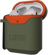 cumpără Accesoriu pentru aparat mobil UAG 10242F117297, for Apple Airpods Std. Issue Hard Case 001 (V2), Olive/Orange în Chișinău 