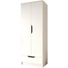 cumpără Dulap pentru copii MebelStar LILU 2D1S 80x50x210 White (MBS-1317) în Chișinău 