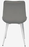 купить Комплект стол и стулья Evelin di Costacurta стол DT 404-5Wh + 3 стула YTC-055Wh Light grey в Кишинёве 