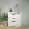 cumpără Comodă MebelStar 800 LILU 81x40x89 White (MBS-1301) în Chișinău 