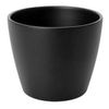 купить Декор ProGarden 38042 Вазон для цветов керамический H15cm черный/белый в Кишинёве 