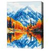 купить Картина по номерам BrushMe BS54178FC 40х50cm (fără cutie) Toamna în munți в Кишинёве 